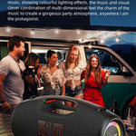 ZEALOT-S89 250W haut-parleur Bluetooth portable haut volume étanche 48000mAh sans fil TWS subwoofer Suporrt USB / TF / AUX RGB lumière.