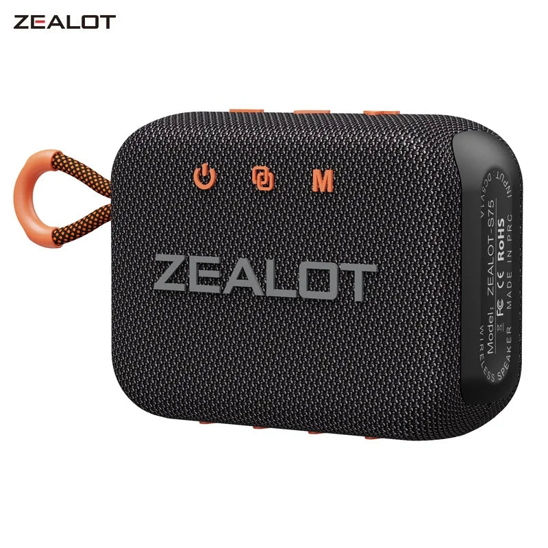 ZEALOT-S75 haut-parleur Bluetooth sans fil haut-parleur étanche Portable haut-parleurs extérieurs Sport basse son Mini caisson de basses