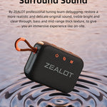 ZEALOT-S75 haut-parleur Bluetooth sans fil haut-parleur étanche Portable haut-parleurs extérieurs Sport basse son Mini caisson de basses