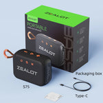 ZEALOT-S75 haut-parleur Bluetooth sans fil haut-parleur étanche Portable haut-parleurs extérieurs Sport basse son Mini caisson de basses