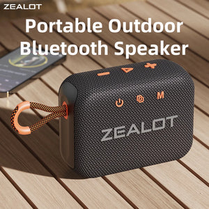 ZEALOT-S75 haut-parleur Bluetooth sans fil haut-parleur étanche Portable haut-parleurs extérieurs Sport basse son Mini caisson de basses