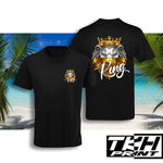 T-SHIRT KING - HOMME - GOLDEN/SILVER