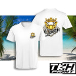 T-SHIRT QUEEN - FEMME - GOLDEN/SILVER