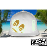 Casquette Snapback à Filet Blanc - MARQUISES Phosphorescente
