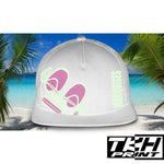 Casquette Snapback à Filet Blanc - MARQUISES Phosphorescente
