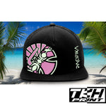Casquette Snapback à Filet Noir - PACIFIKA Phosphorescente