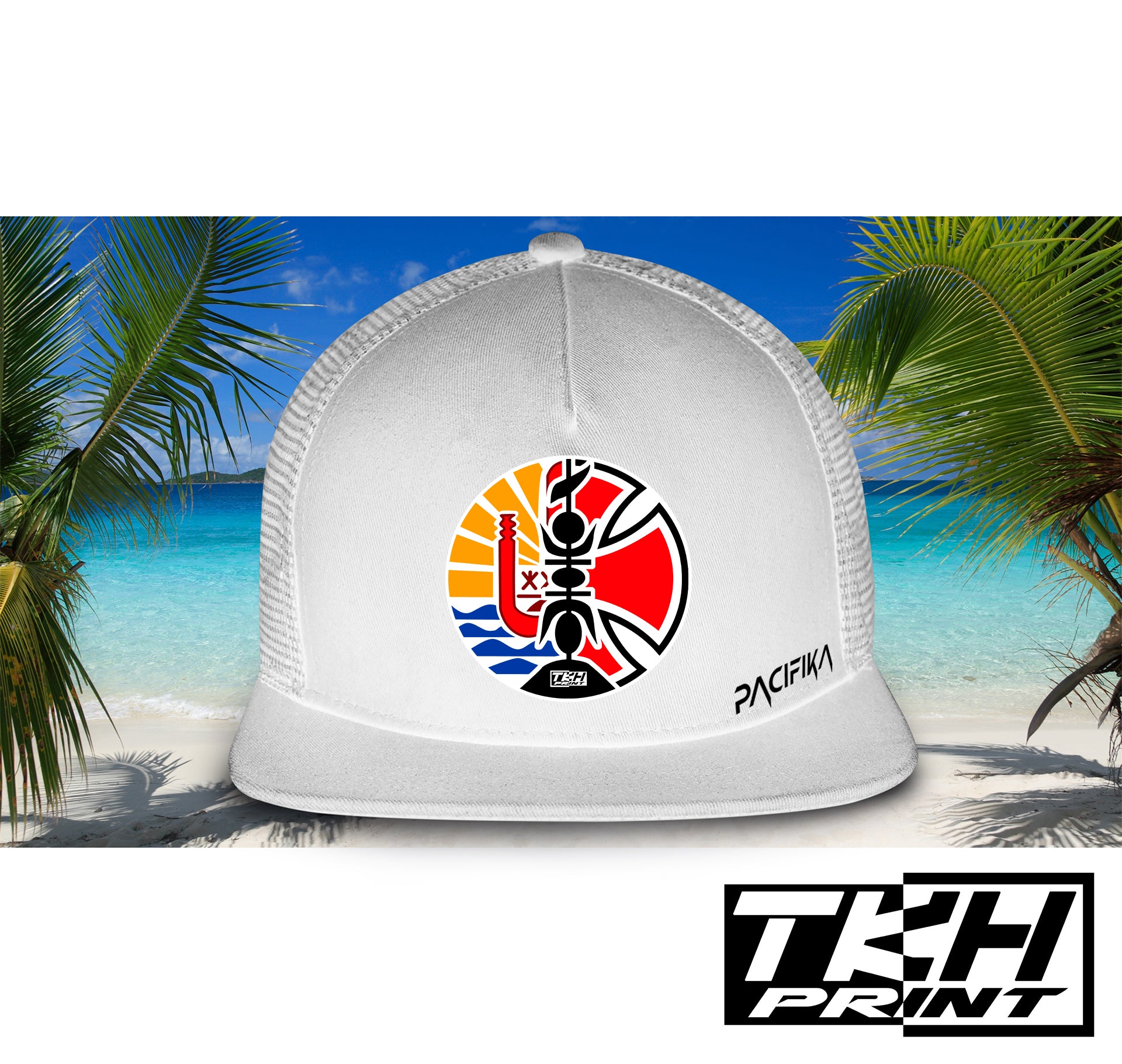 Casquette Snapback à Filet - PACIFIKA