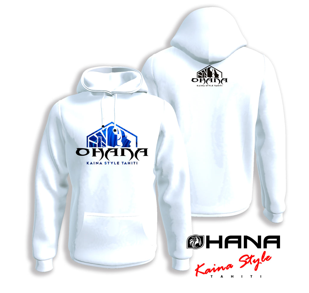 SWEATSHIRT OHANA - UNISEXE - BLEU