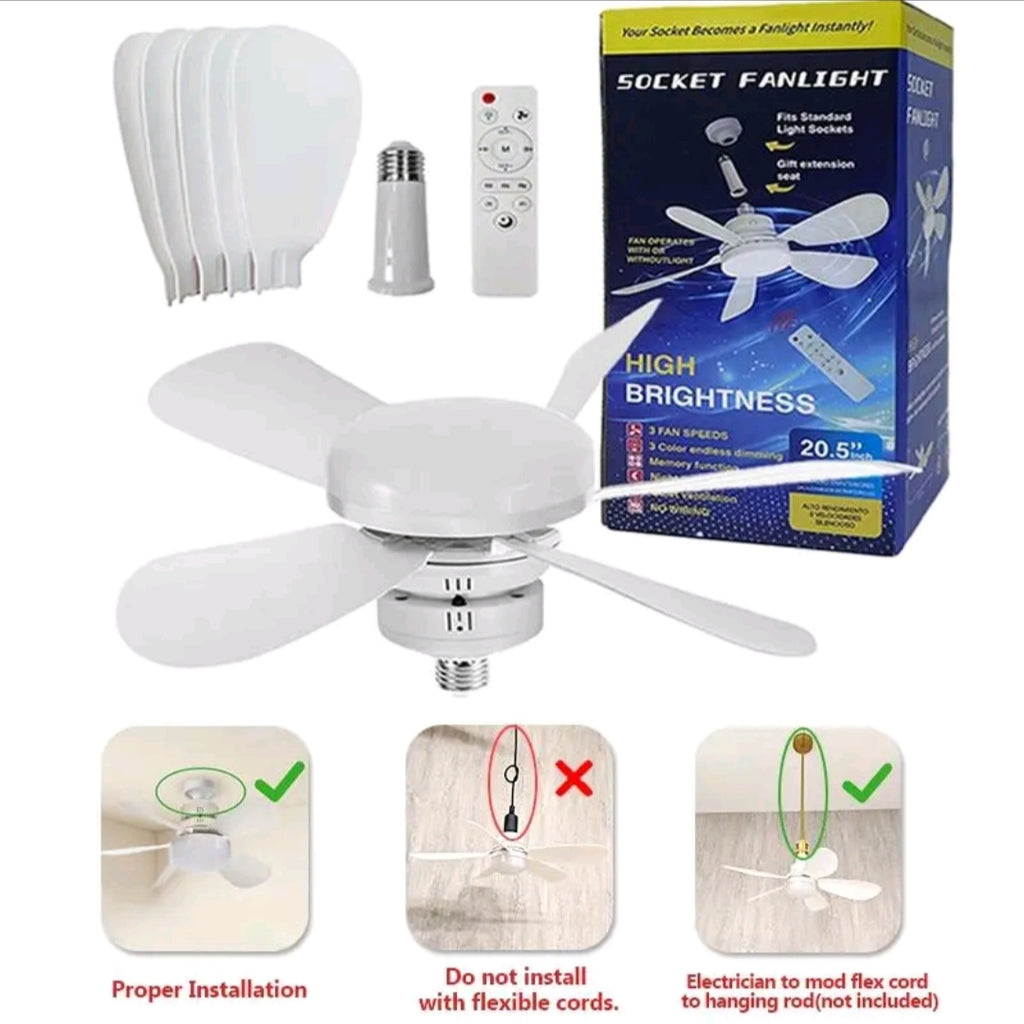 Mini Brasseur d'air avec éclairage