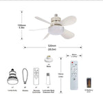 Mini Brasseur d'air avec éclairage