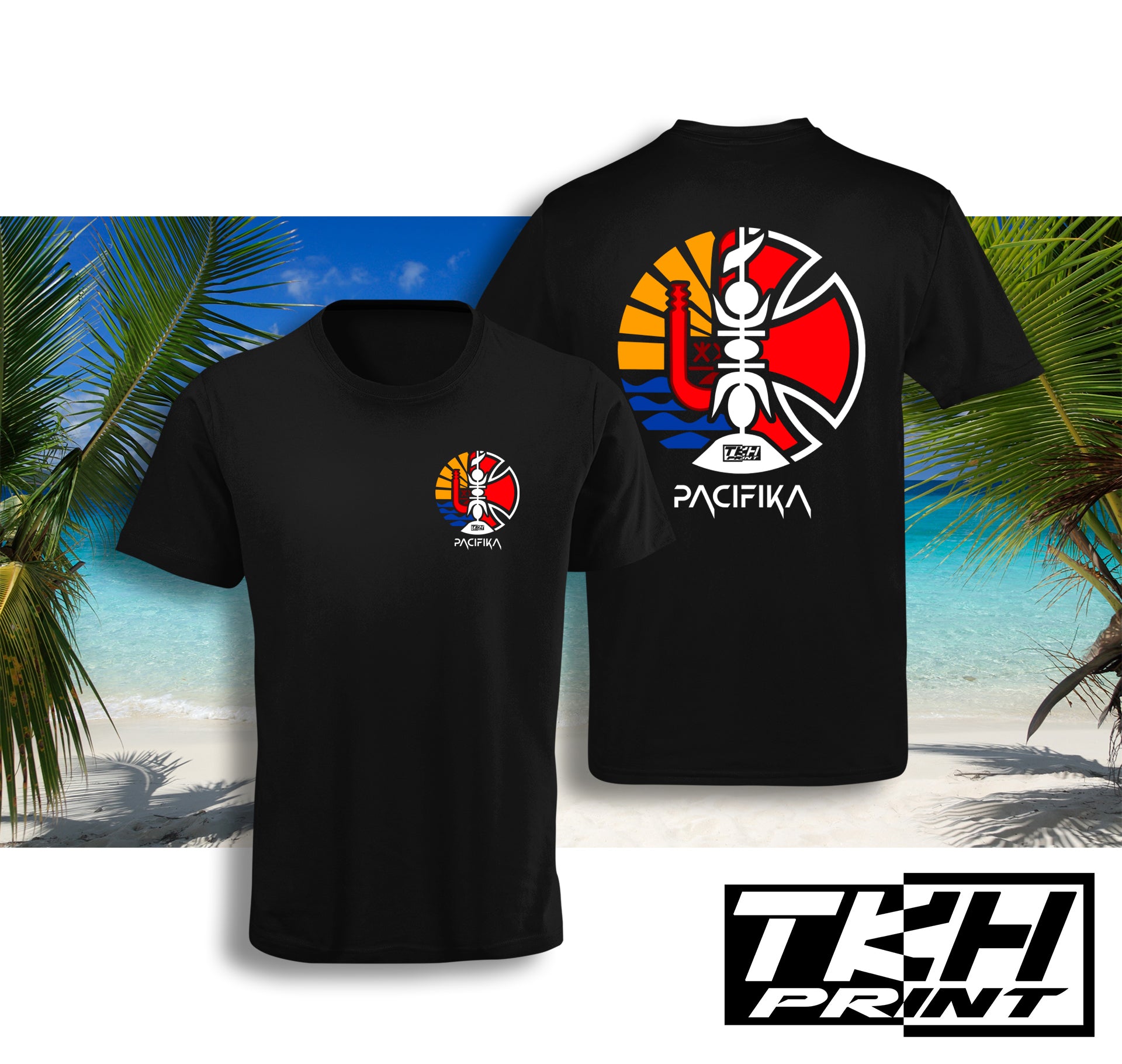 T-SHIRT - HOMME - PACIFIKA