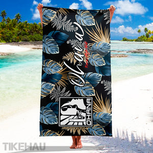 Serviette de plage imprimée d'océan de plage de 1 pièce 250GSM Serviette de plage imprimée d'océan de plage de 1 pièce 250GSM